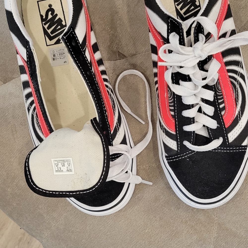 Vans Womens shoes, multi color, never worn